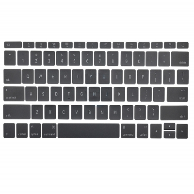 Individual Replacement Key Cap Set US Keyboard replacement Keycaps keys QWERTY for Macbook Pro Retina 12